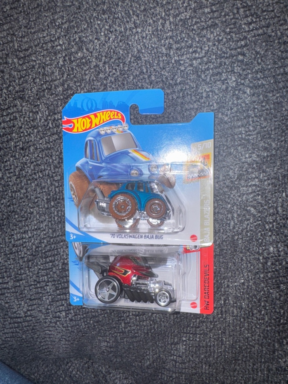 Hot Wheels Short Card Baja VW Beetle and Head Gasket